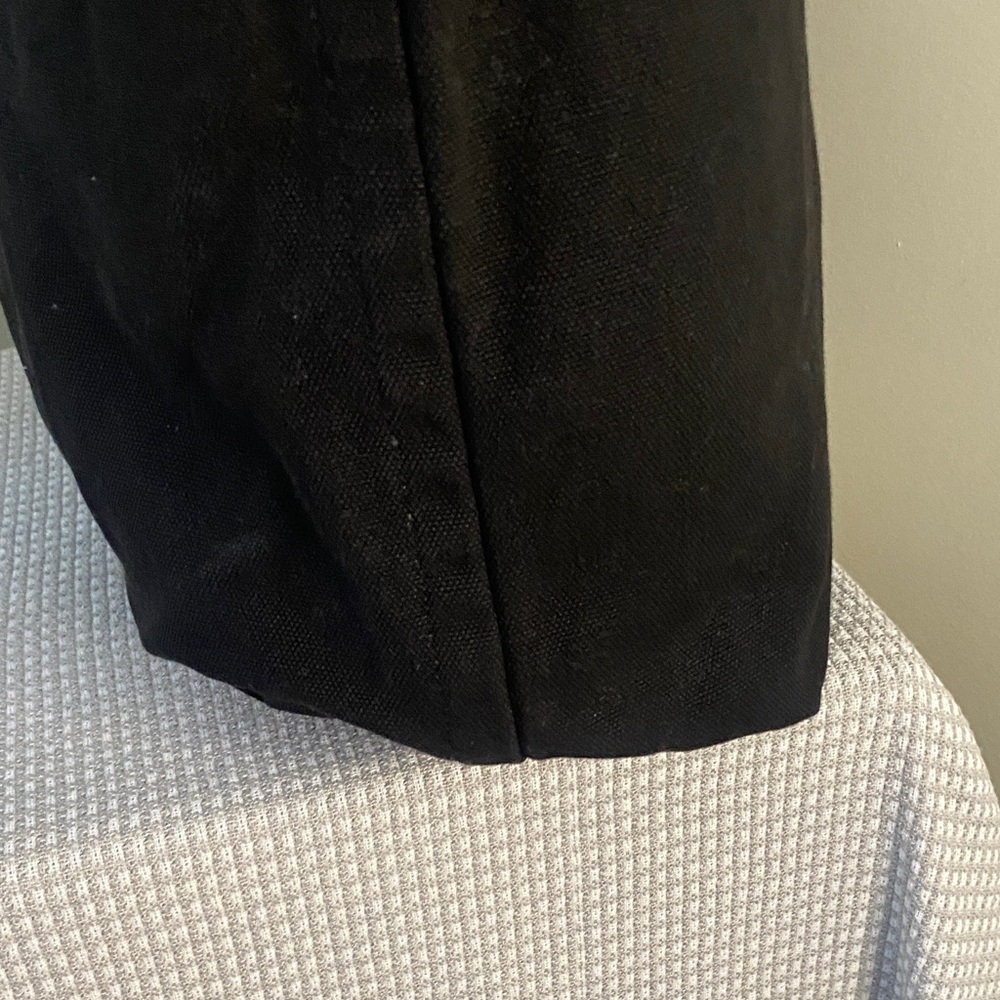 All Saints Logo Black Canvas Tote - Picture 6 of 10